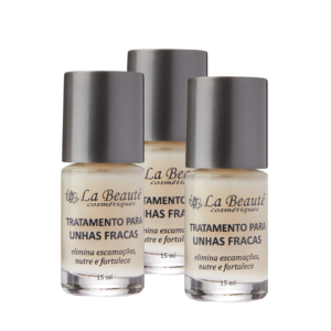 Tratamento para unhas fracas La Beauté - 3 unidades